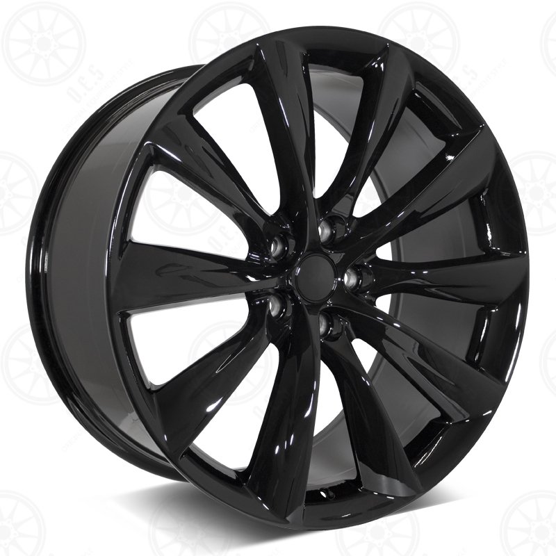 21x10 | 40 | RT04 Gloss Black | Turbine Style | 5x120 (Rear