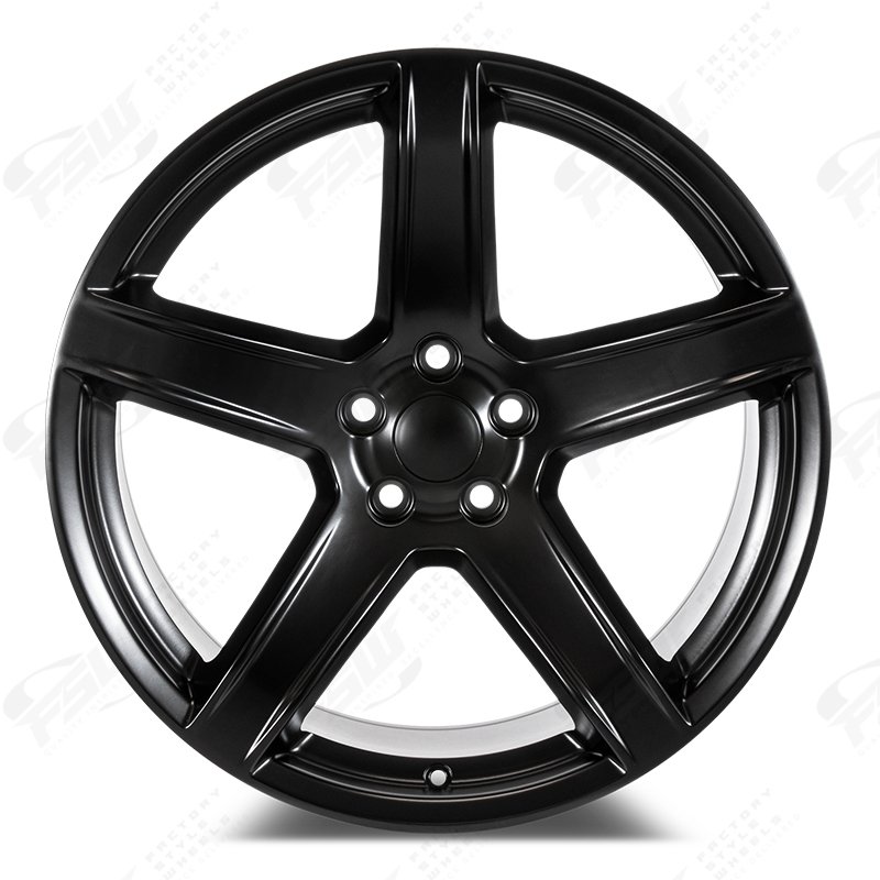 22x10.5 | 27 | F236 Satin Black | HR2 Hellraiser Style | 5x115