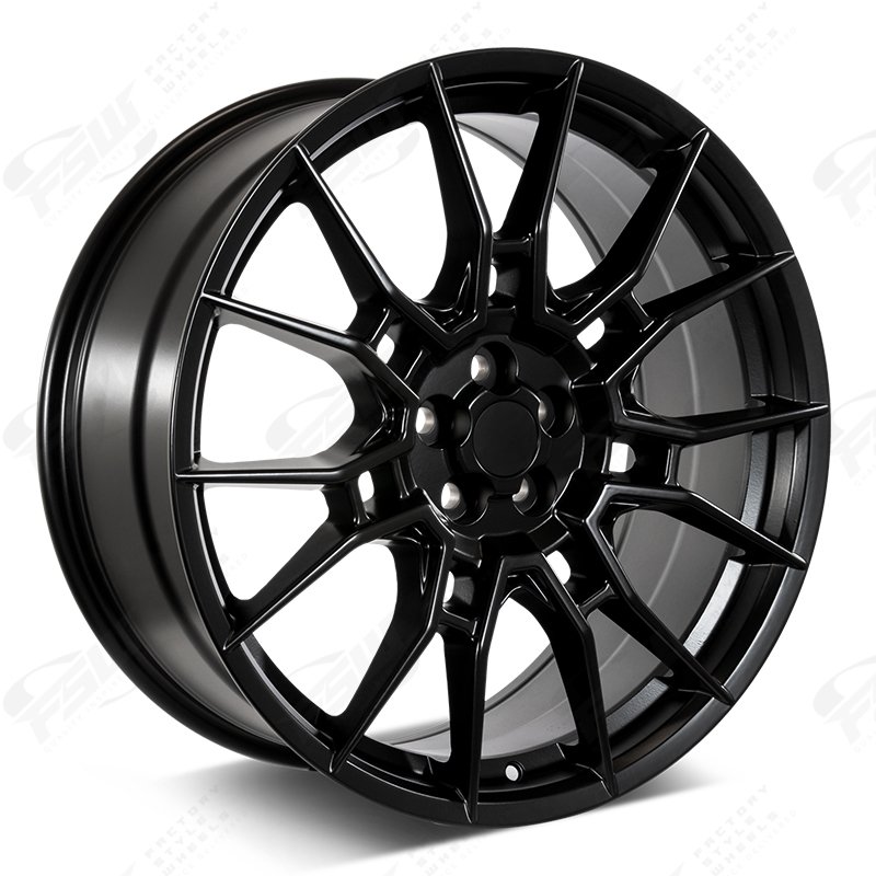 20x8.5 | 45 | F226: 7136 Satin Black | TR-C Style | 5x114.3
