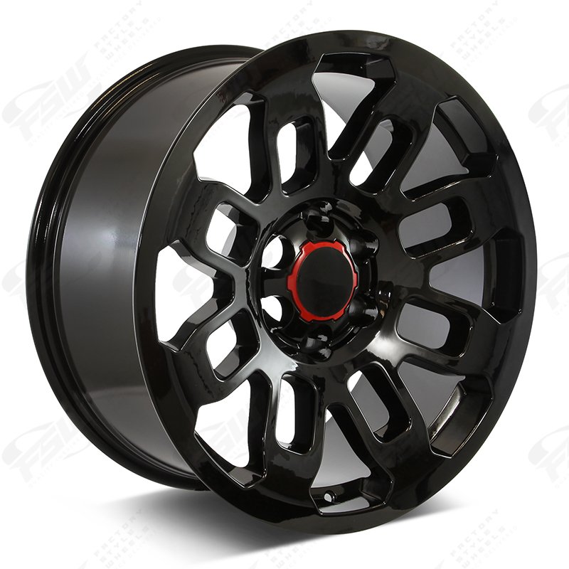 20x9 | 0 | F086 Gloss Black | Pro Style | 6x139.7 - Factory Style